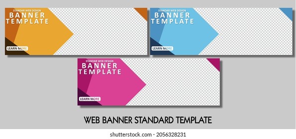 Web Banner Standar Design Template.
You can use this template, for your ads posts