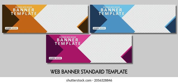 Web Banner Standar Design Template.
You can use this template, for your ads posts