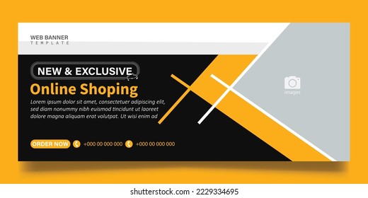 web banner template for business