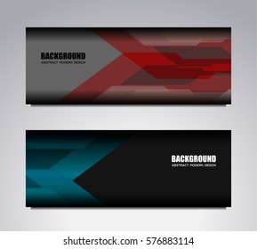Web Banner Template for business, vector illustration
