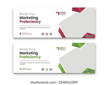Plantilla de Anuncio de Web, diseño de la cubierta 