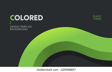 Web banner template design. Clean modern vector illustration concept poster, web page, branding, fashion