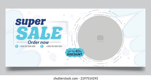 Diseño de plantillas de banner web y venta de cena 