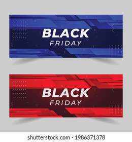 Web banner template design.Black Friday vector template design.