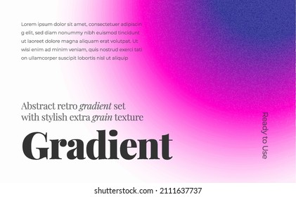 web banner template retro gradients colorful abstract blurry