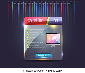 Web Banner Template Vector Design