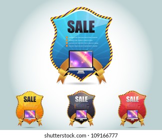 Web Banner Template Vector Design