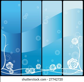 Web banners or background design
