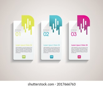 Diseño de banners Web. Se puede utilizar para diseño de flujo de trabajo, diagrama, opciones de número, opciones de paso, diseño web, plantilla de banner, infografía, escala de tiempo.