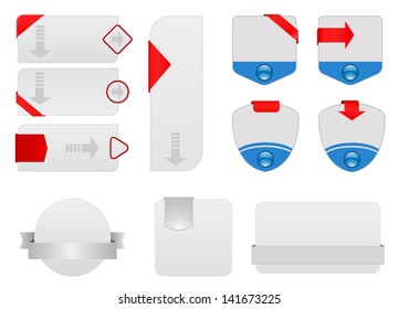 web banners and design elements