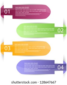 web banners with number options