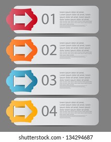 web banners with number options