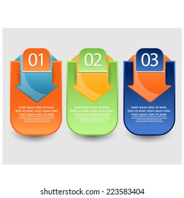 Web Banners with number options