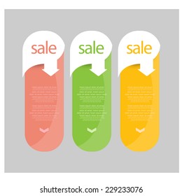 web banners for sale and advertisement. vector