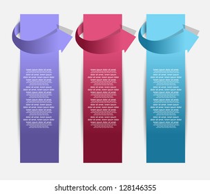 web banners set