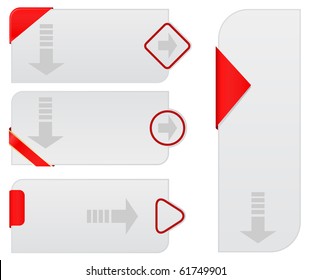 web banners with tags