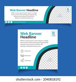 Web Banners Templates Vector  illustration