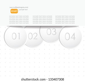 web banners,white speech bubbles