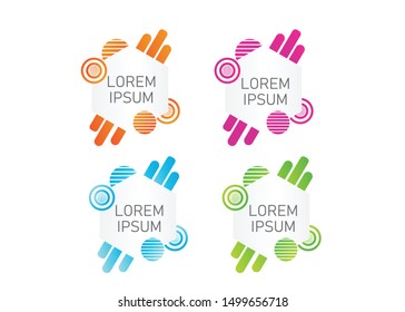 web bannner design. web banner template . gradient style web site element
