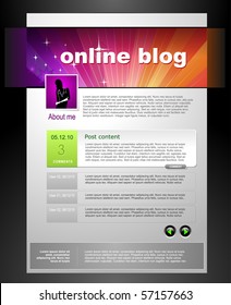 Web Blog Template