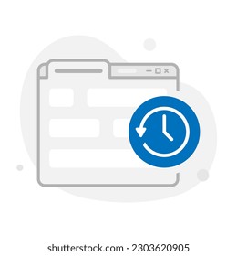 web browser cookie to save data or information pop up permission concept illustration flat design vector eps10. modern graphic element for landing page, empty state ui, infographic, icon, button