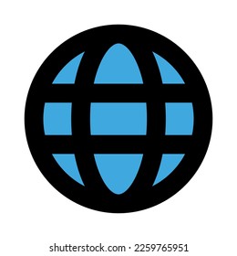 Web browser icon. Internet symbol. Vector.