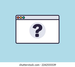 Web browser request, communication technology and marketing date logo design. Find the information on the internet. Technology concept vector design and illustration.


