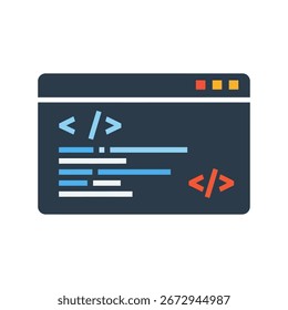 Web browser window displaying code.