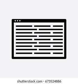 Web browsing icon