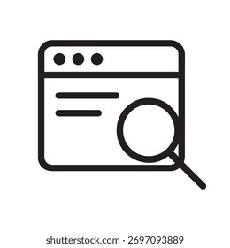 web and browsing icon vector illustration.