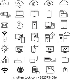 web, business, and technology icons