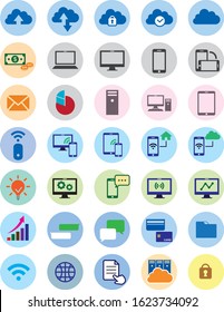 web, business, and technology icons