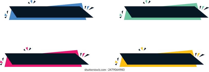 Web button with action of arrow pointer. Click here, UI button concept. Flat Web Buttons Set Vector Isolated Material Design. elements with navigation, buttons, Vector