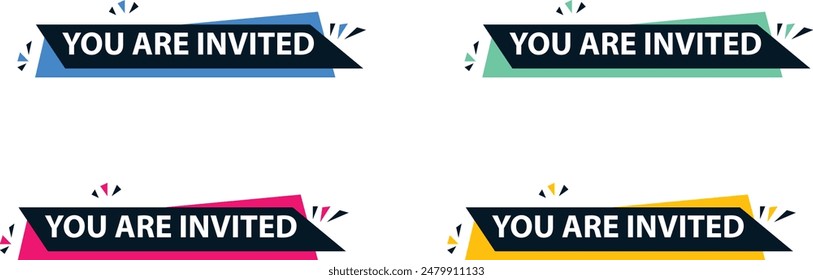 Web button with action of arrow pointer. Click here, UI button concept. Flat Web Buttons Set Vector Isolated Material Design. elements with navigation, buttons, Vector