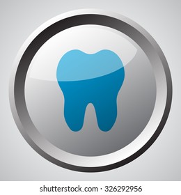 Web button with blue Tooth icon 