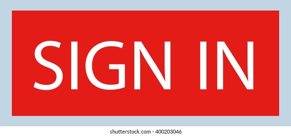 Web Button With Call To Action Text. Sign In Button