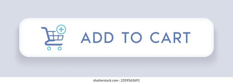 Web Button Design for CTA or Call to Action with Flat Design and Modern Style