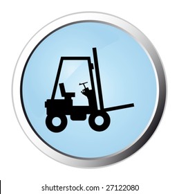 Web button - forklift truck