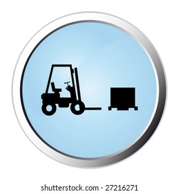 Web button - forklift truck