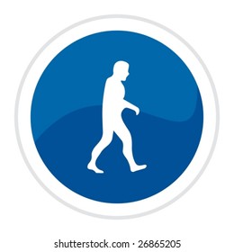 Web button - human