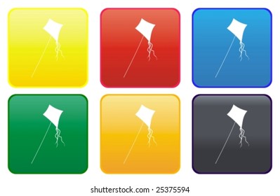 Web button - kite