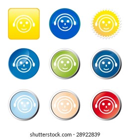 Web button - music