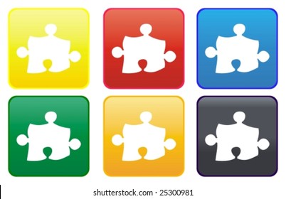 Web button - puzzle