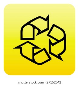 Web button - recycle