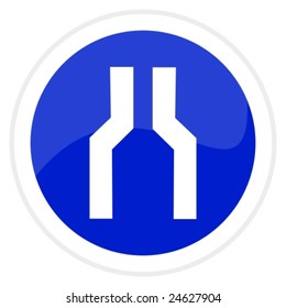 Web button - road work