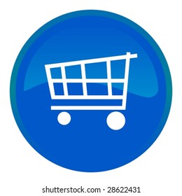 Web button - shopping cart