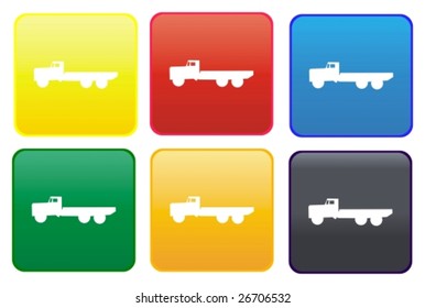 Web button - truck