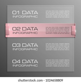 Web button for website app business interface infographic. Isolated interface button background infographic. Design clean number banners button/graphic website infographic layout. Vector illustration