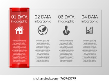 Web button for website app business interface infographic. Isolated interface button background infographic. Design clean number banners button/graphic website infographic layout. Vector illustration