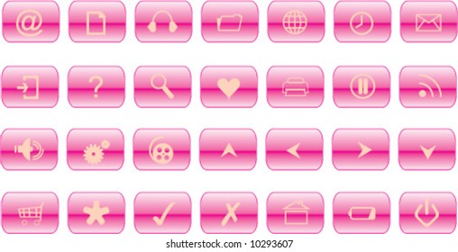 web buttons